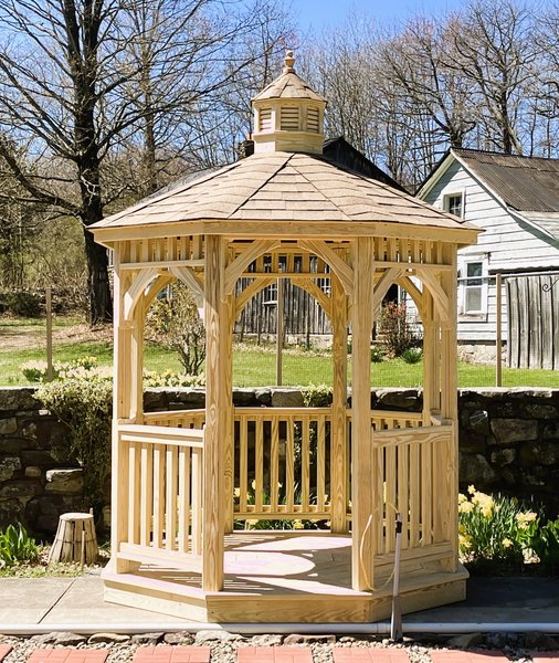 wood gazebo kits