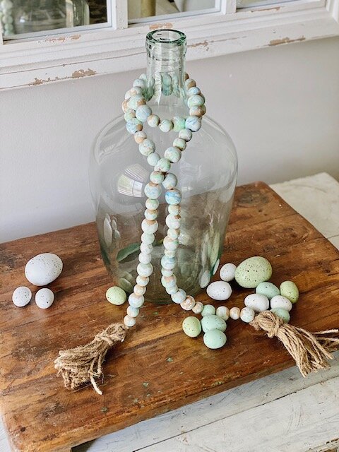 wooden beads decor