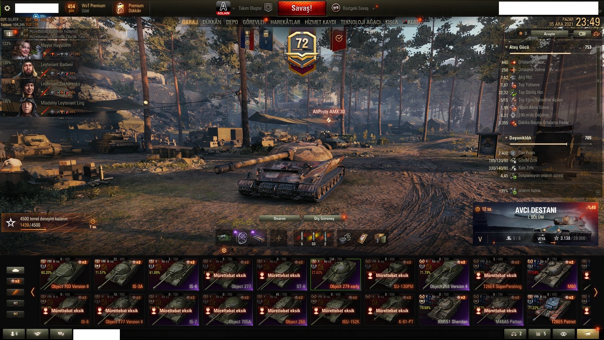 world of tanks satılık hesap