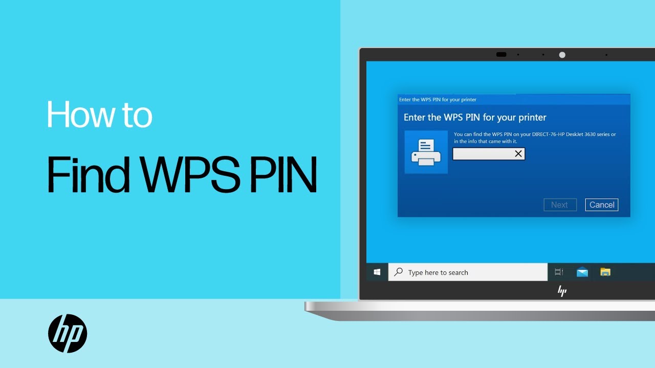 wps pin code for printer