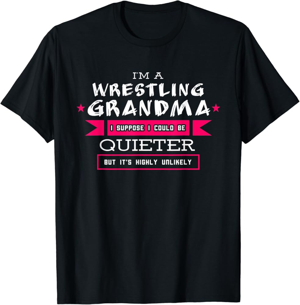 wrestling grandma shirt