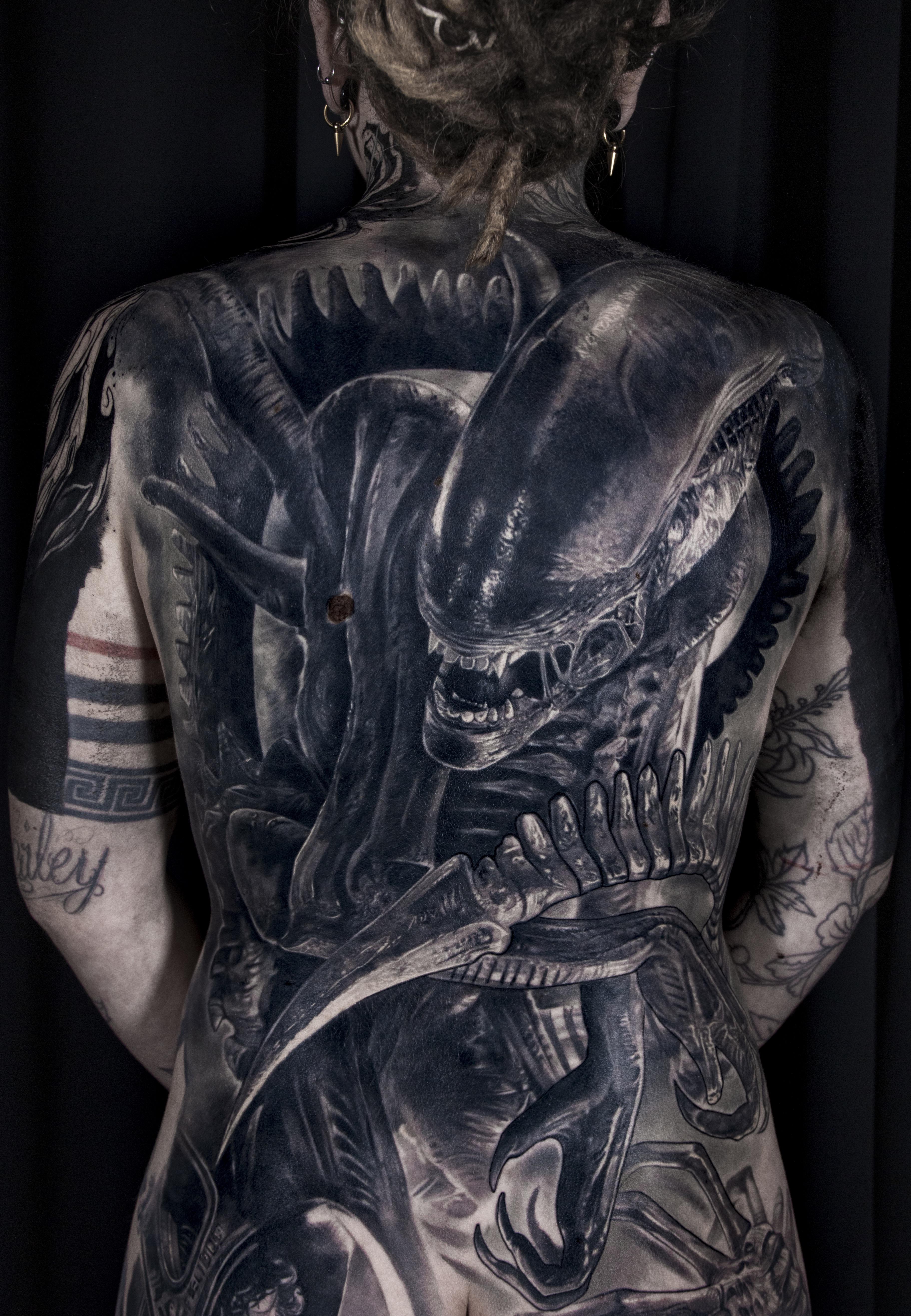 xenomorph tattoos