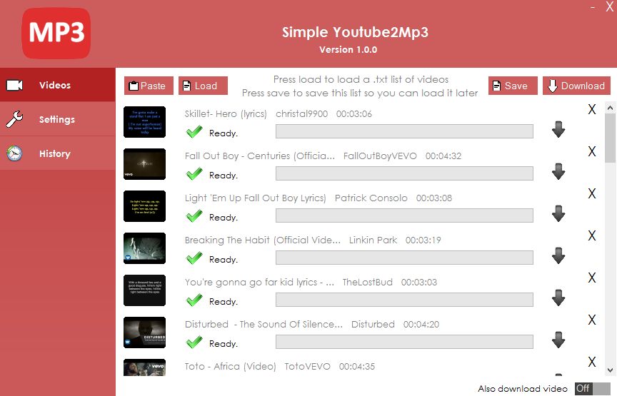 youtube playlist to mp3 github