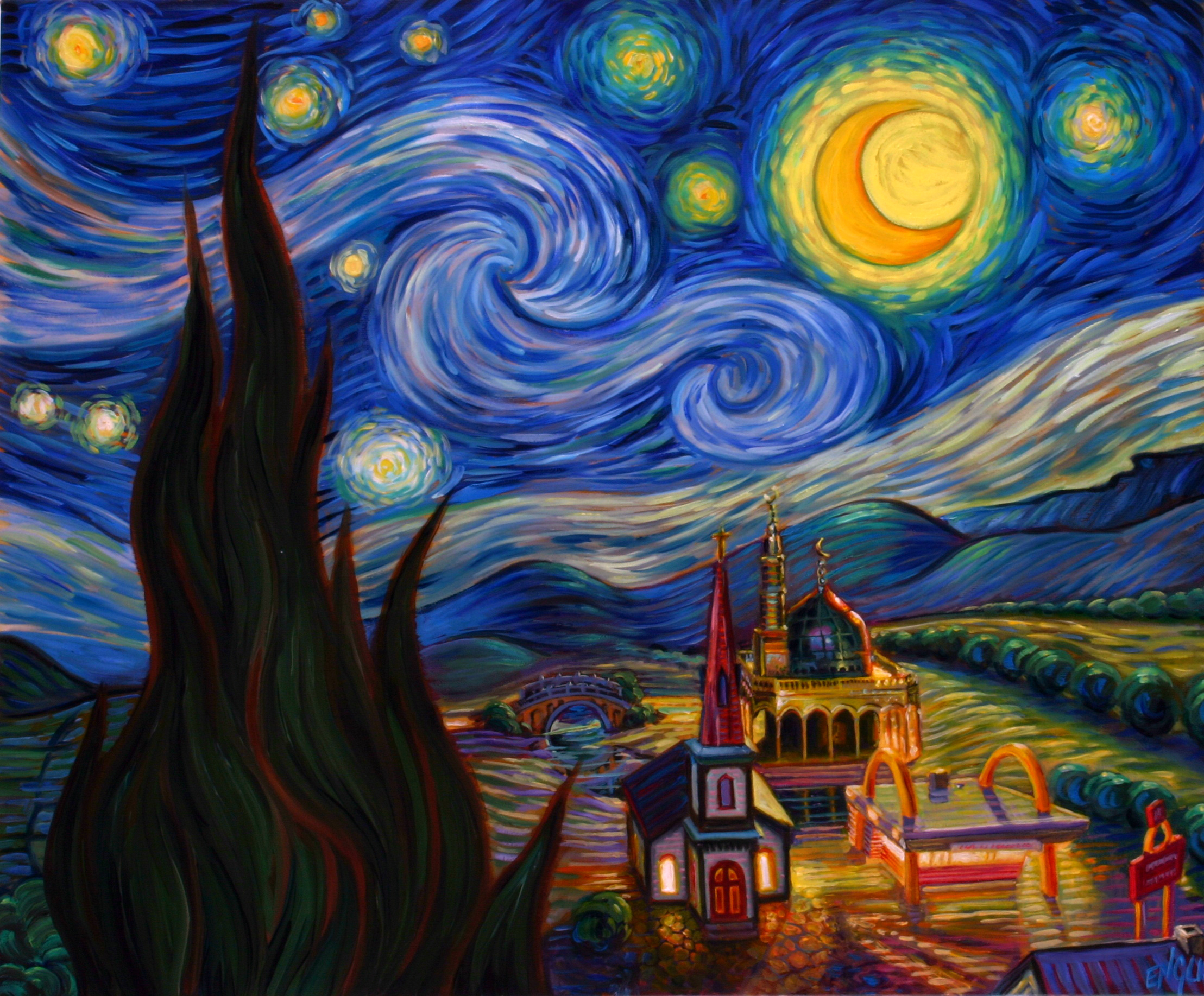 youtube starry starry night