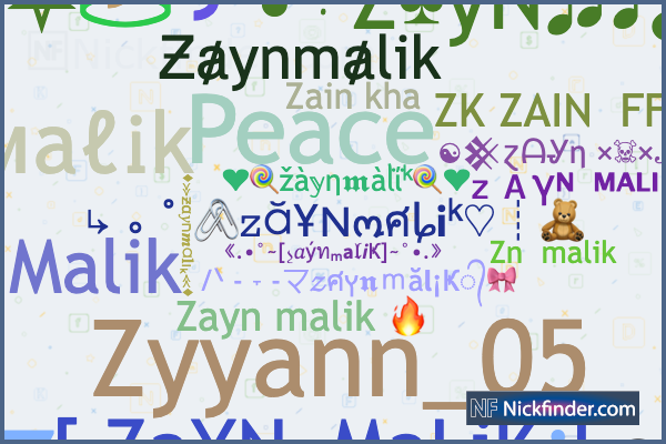 zayn malik nickname