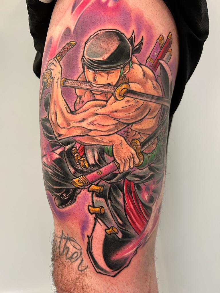 zoro tattoo design